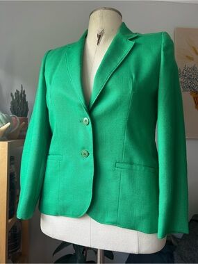 Women's Emerald Tailored Single-Breasted Blazer
